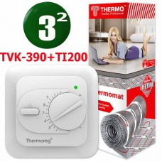 Термомат TVK-390 3 кв.м. + Thermoreg TI-200