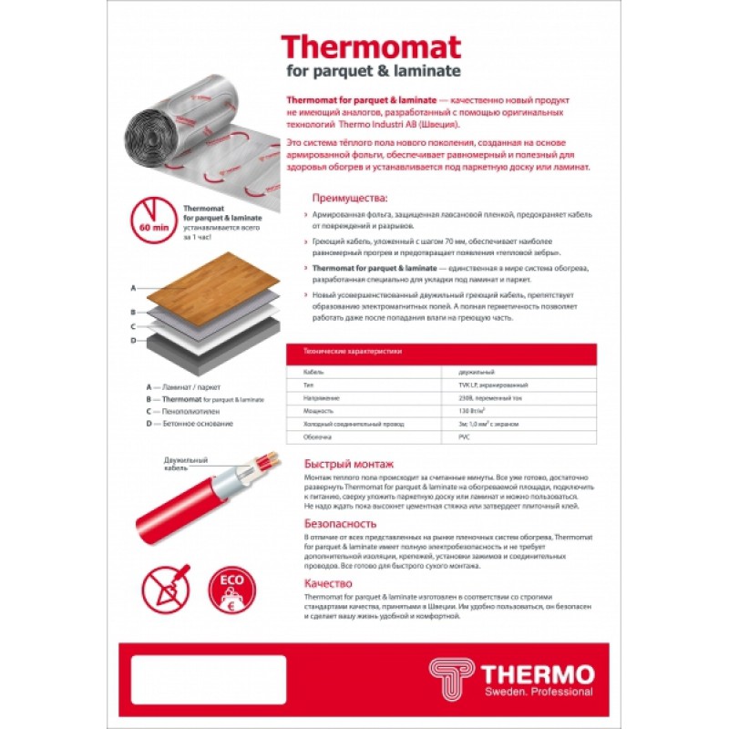 Thermomat  LP 1,5 м²